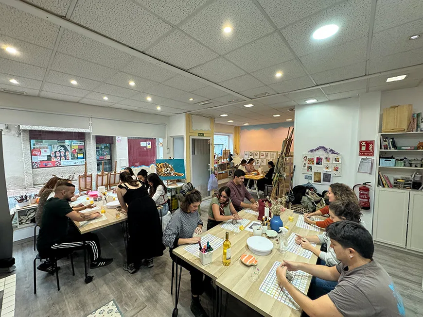 Taller de cerámica en pozuelo