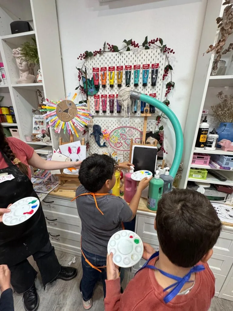 Clases de pintura para niños en pozuelo