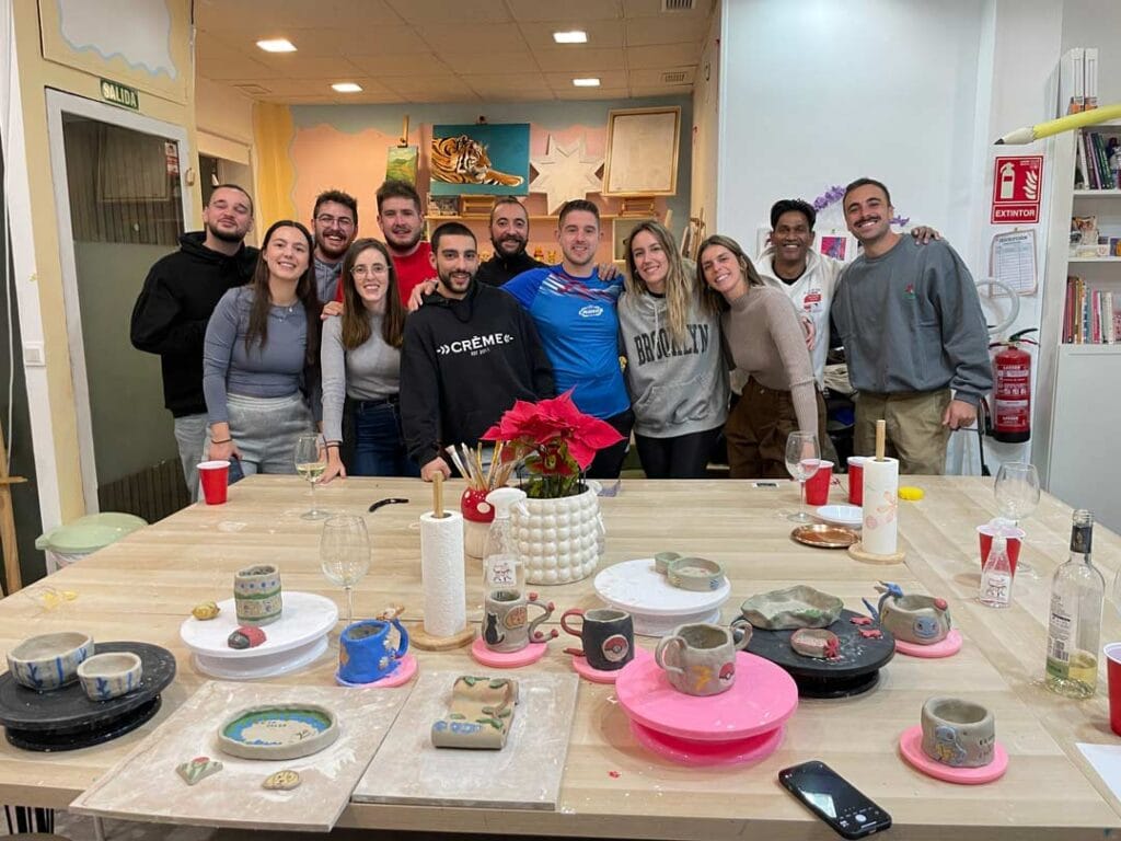 Planes creativos ceramica, arte vino pozuelo