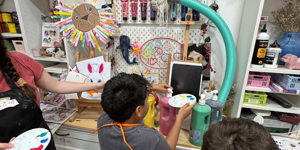 Clases de pintura para niños en pozuelo